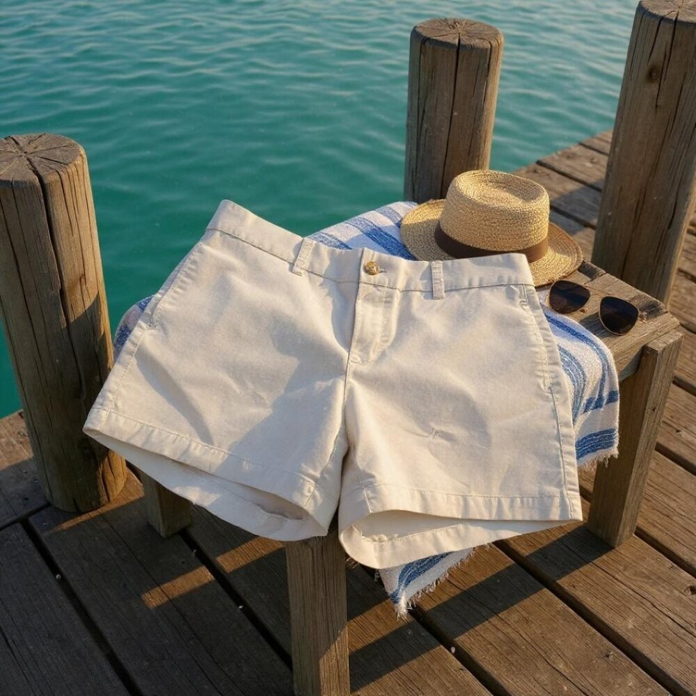 Khakis by Gap Tan Cargo Shorts 4" Size 4